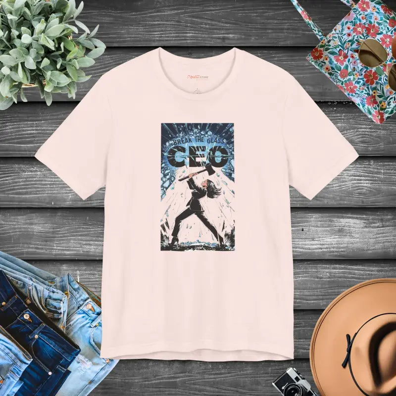 Glass Ceiling Tee - Unisex Jersey Short Sleeve - DipaliZ