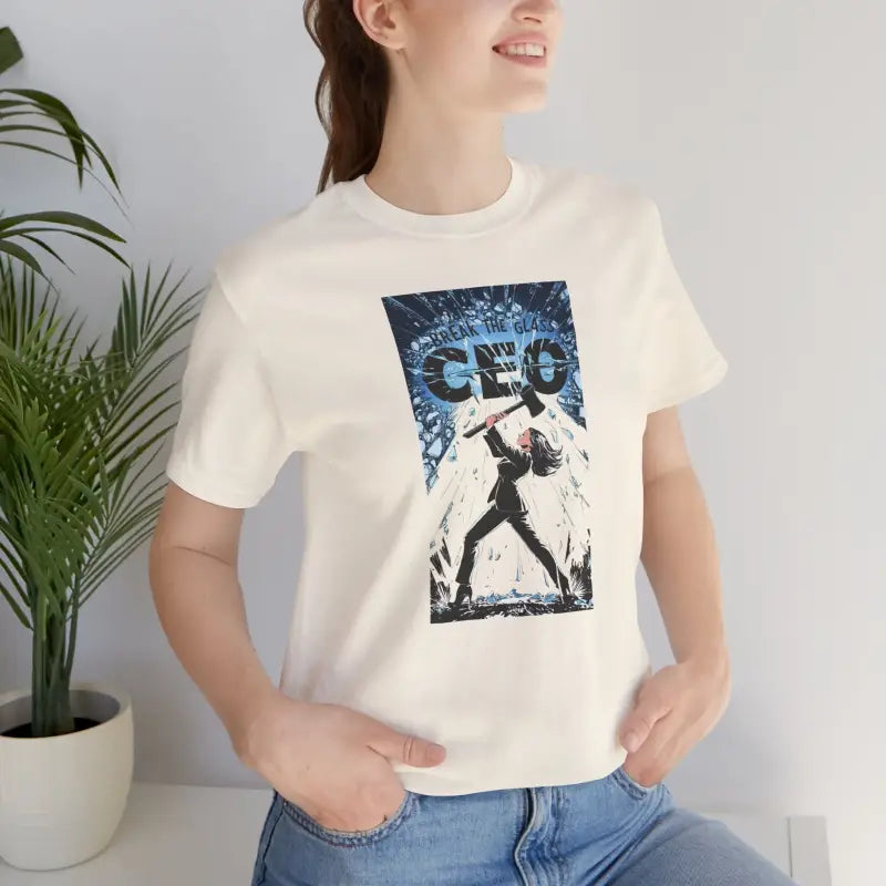 Glass Ceiling Tee - Unisex Jersey Short Sleeve - DipaliZ