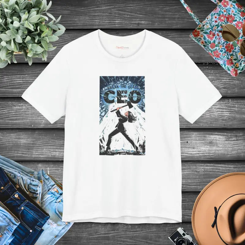 Glass Ceiling Tee - Unisex Jersey Short Sleeve - DipaliZ