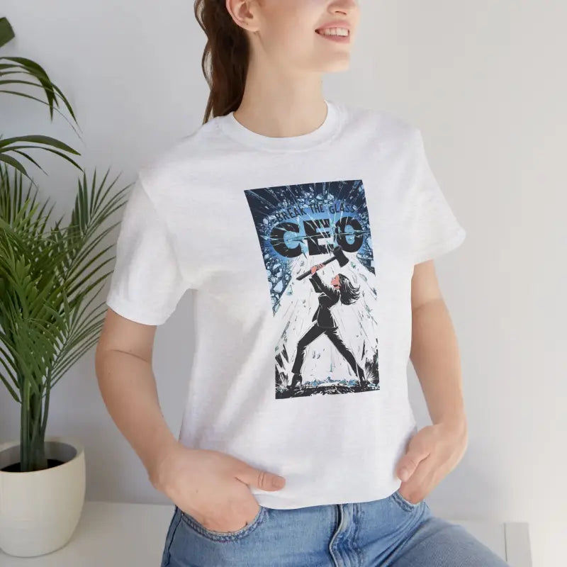 Glass Ceiling Tee - Unisex Jersey Short Sleeve - DipaliZ