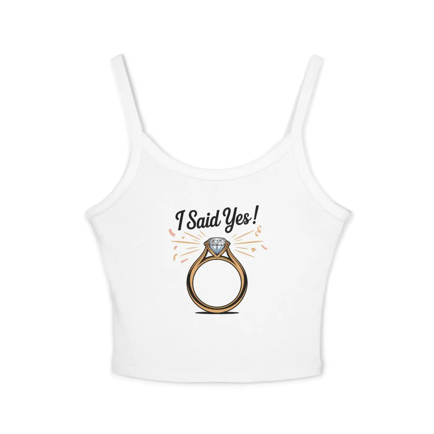 Spaghetti Strap Tank - Engagement Party Outfit - DipaliZ