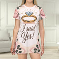 Bridal Proposal T-Shirt Dress - Wedding Party Comfort - DipaliZ
