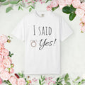 Engagement Shirt - Playful Bridal-Inspired Print - DipaliZ