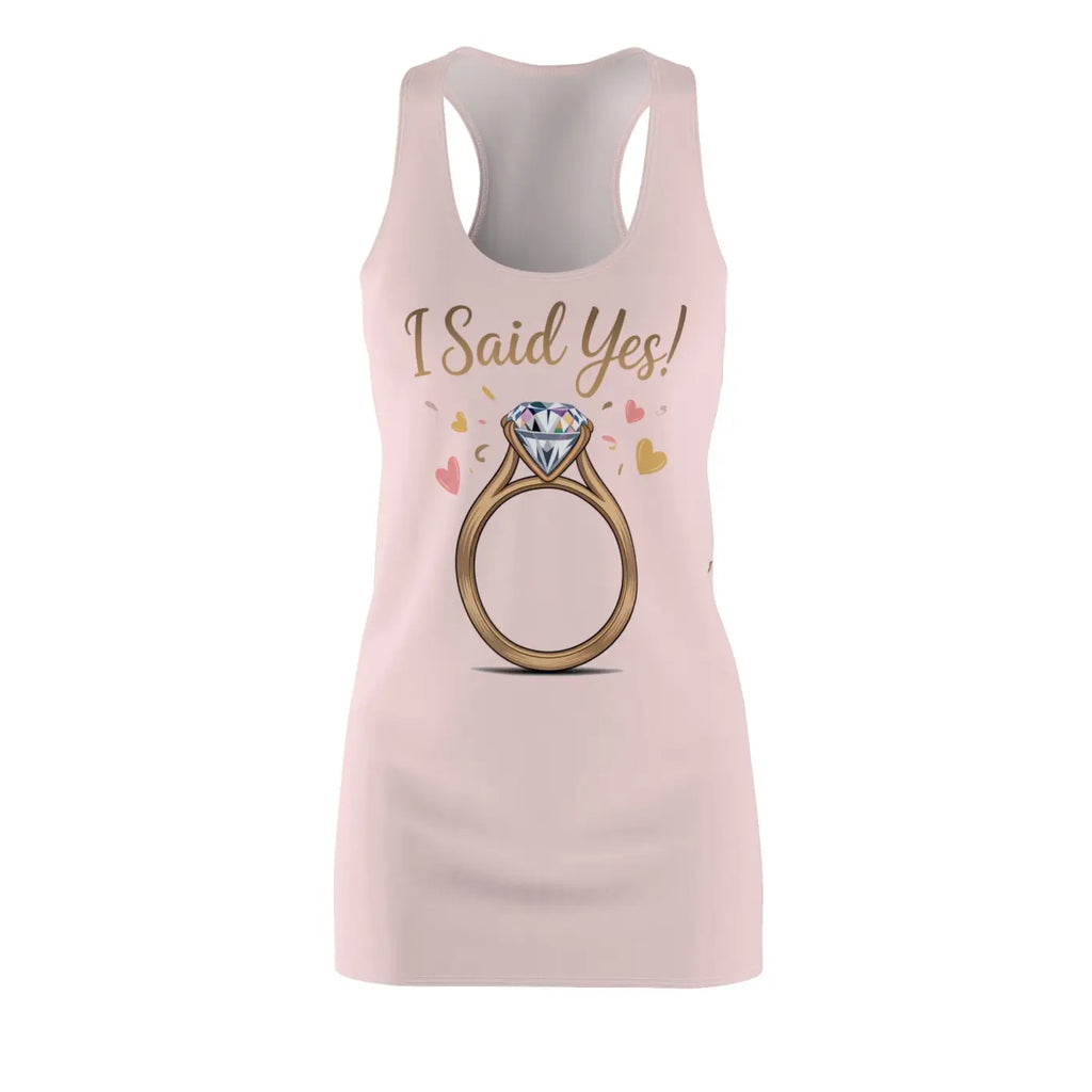 Racerback Dress - Engagement Celebrations Women's Fashion - DipaliZ