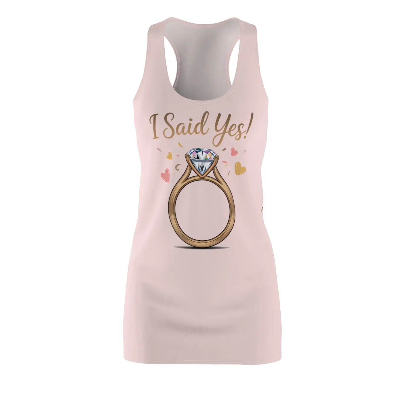 Racerback Dress - Engagement Celebrations Women's Fashion - DipaliZ