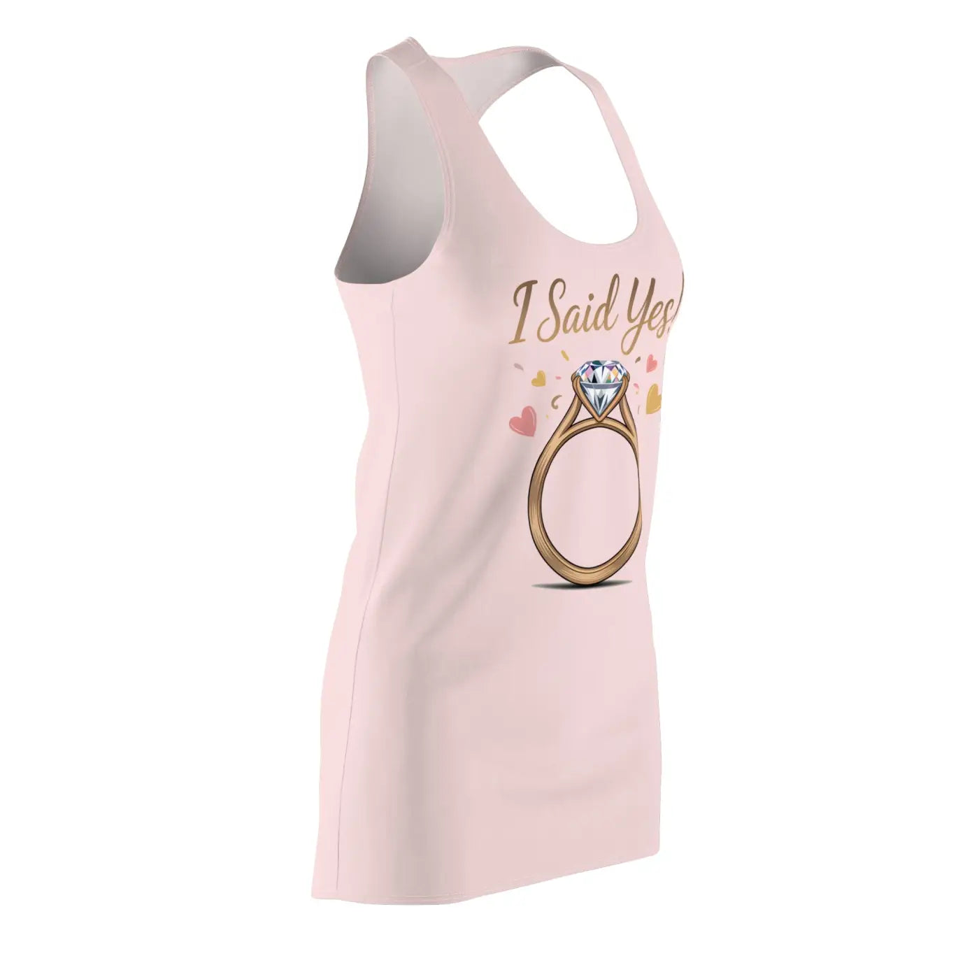 Racerback Dress - Engagement Celebrations Women's Fashion - DipaliZ
