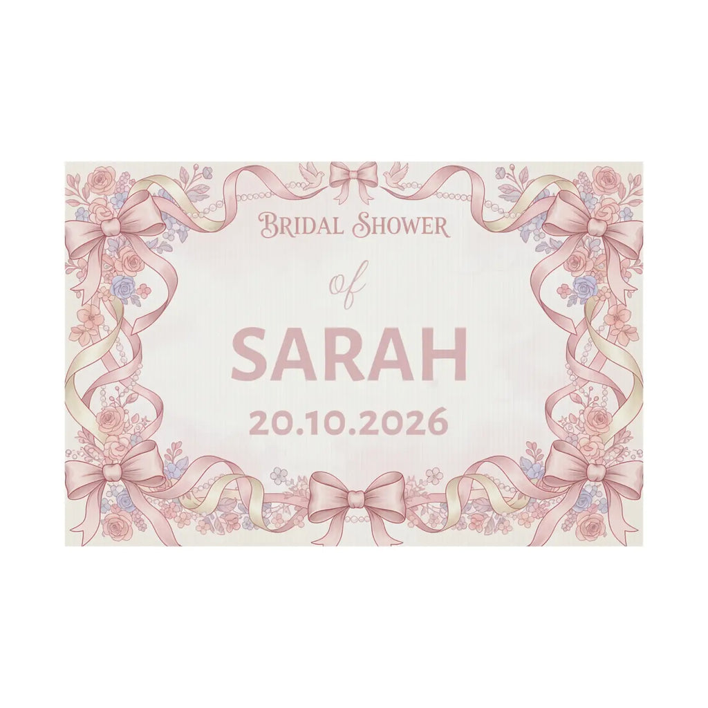 Picture Perfect Bridal Shower Yard Sign - Celebration - DipaliZ