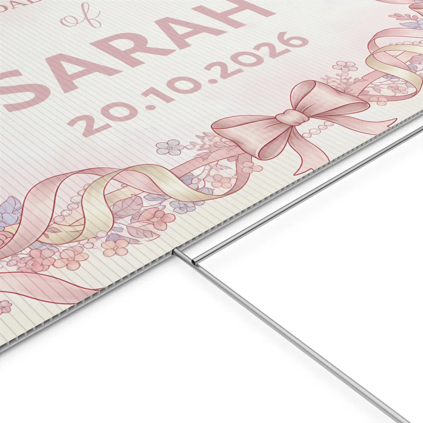 Picture Perfect Bridal Shower Yard Sign - Celebration - DipaliZ