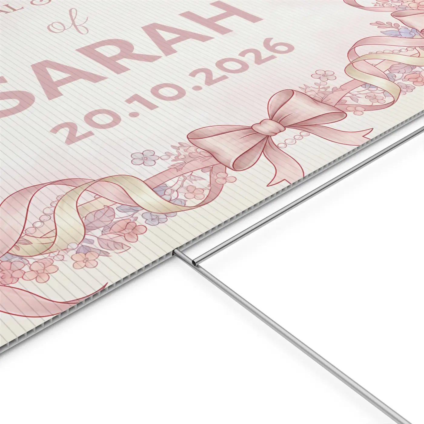 Picture Perfect Bridal Shower Yard Sign - Celebration - DipaliZ