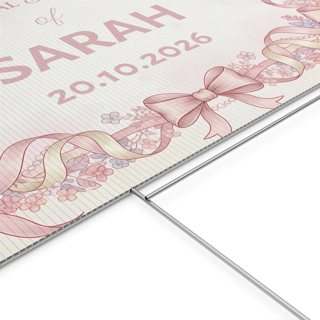 Picture Perfect Bridal Shower Yard Sign - Celebration - DipaliZ