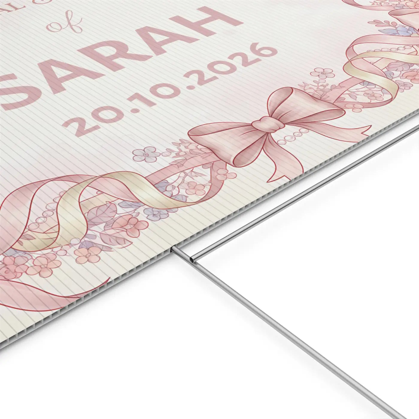 Picture Perfect Bridal Shower Yard Sign - Celebration - DipaliZ