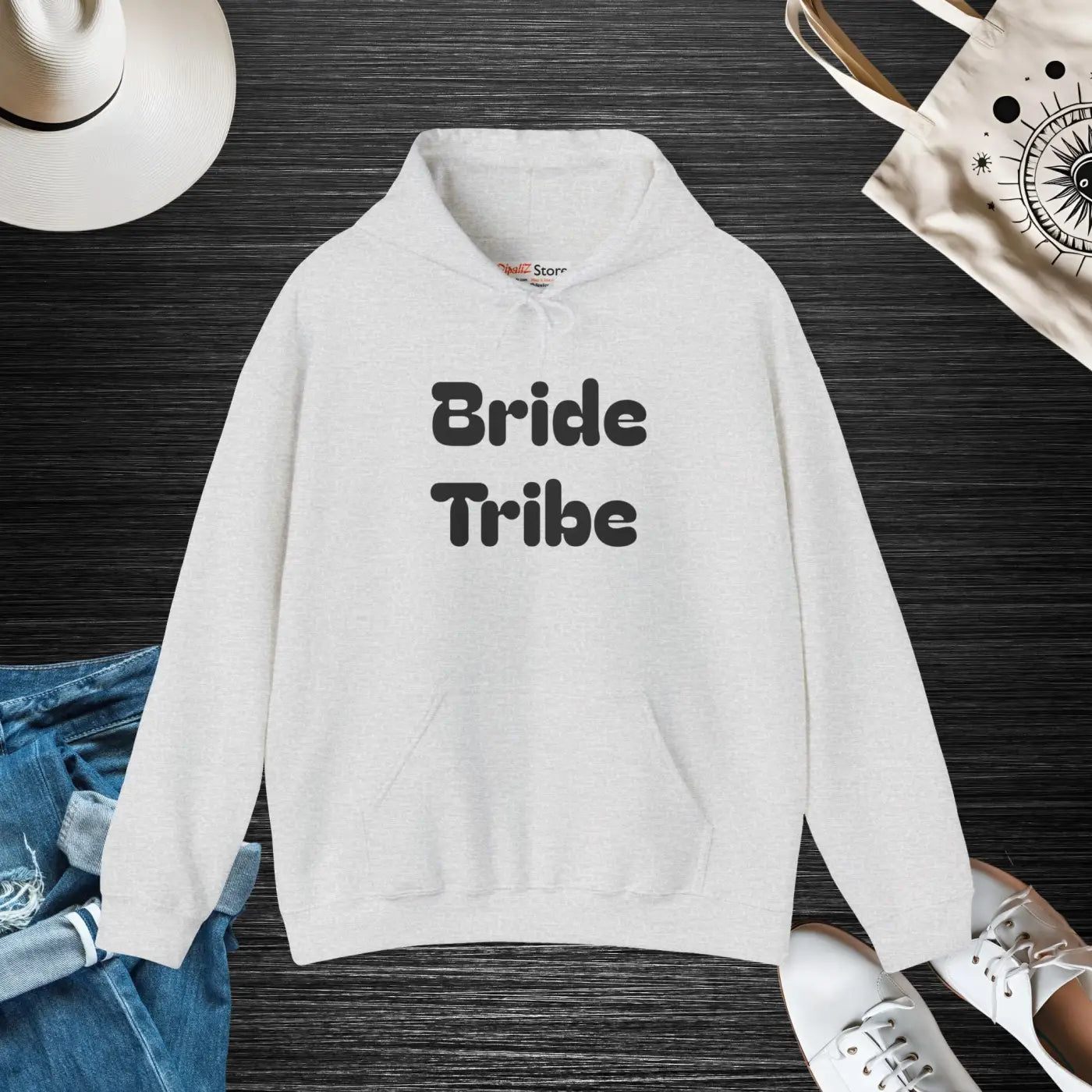 Bride Tribe Hoodie - Cozy Bridal Party Essential - DipaliZ