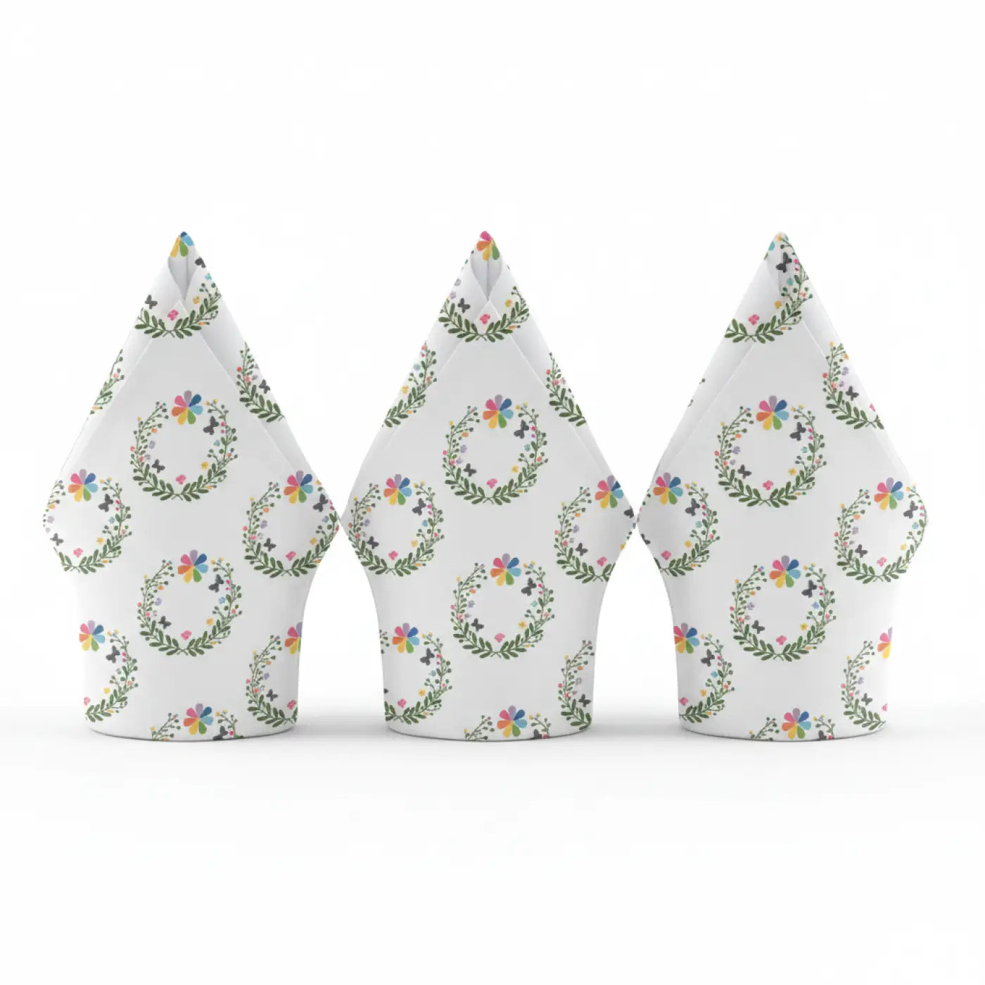 Bright floral, Napkins, 4-set