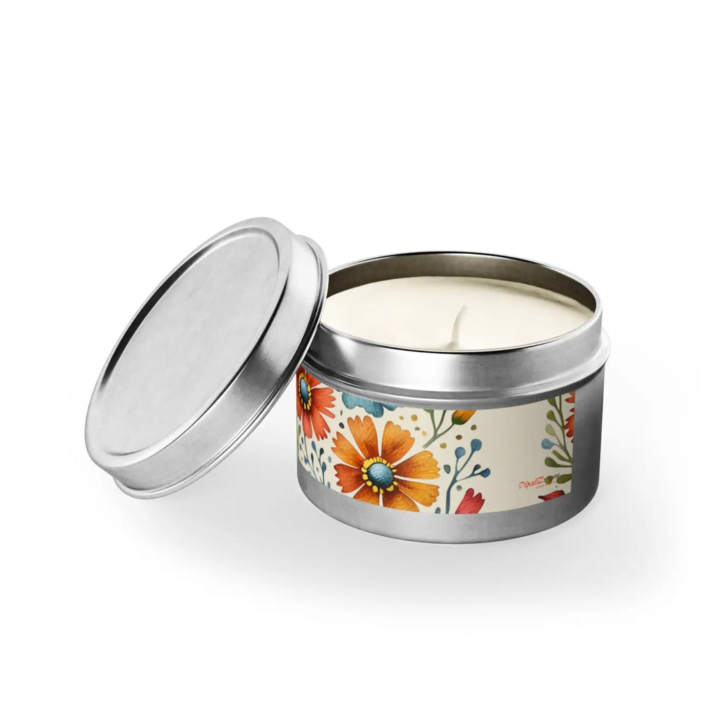 Fresh Coffee Tin Candles - Hand Poured Home Fragrance - DipaliZ