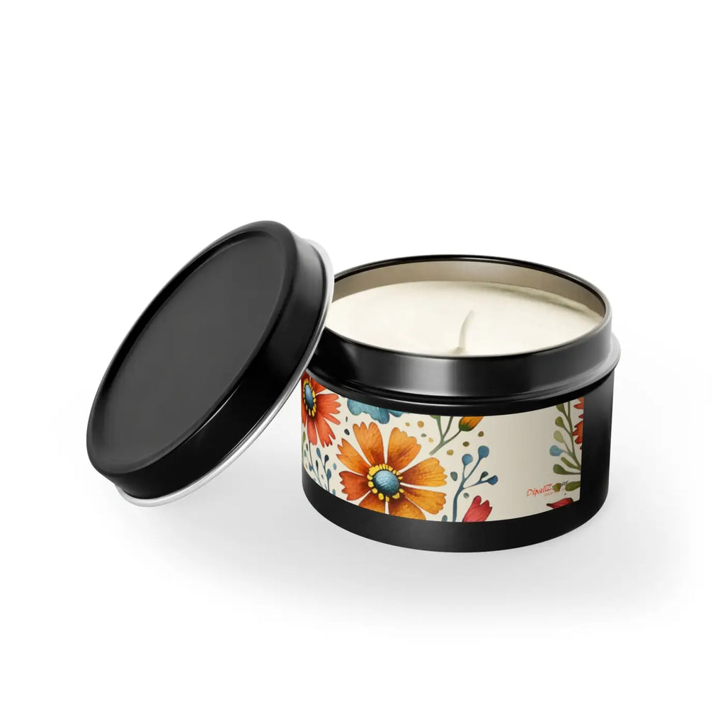 Fresh Coffee Tin Candles - Hand Poured Home Fragrance - DipaliZ