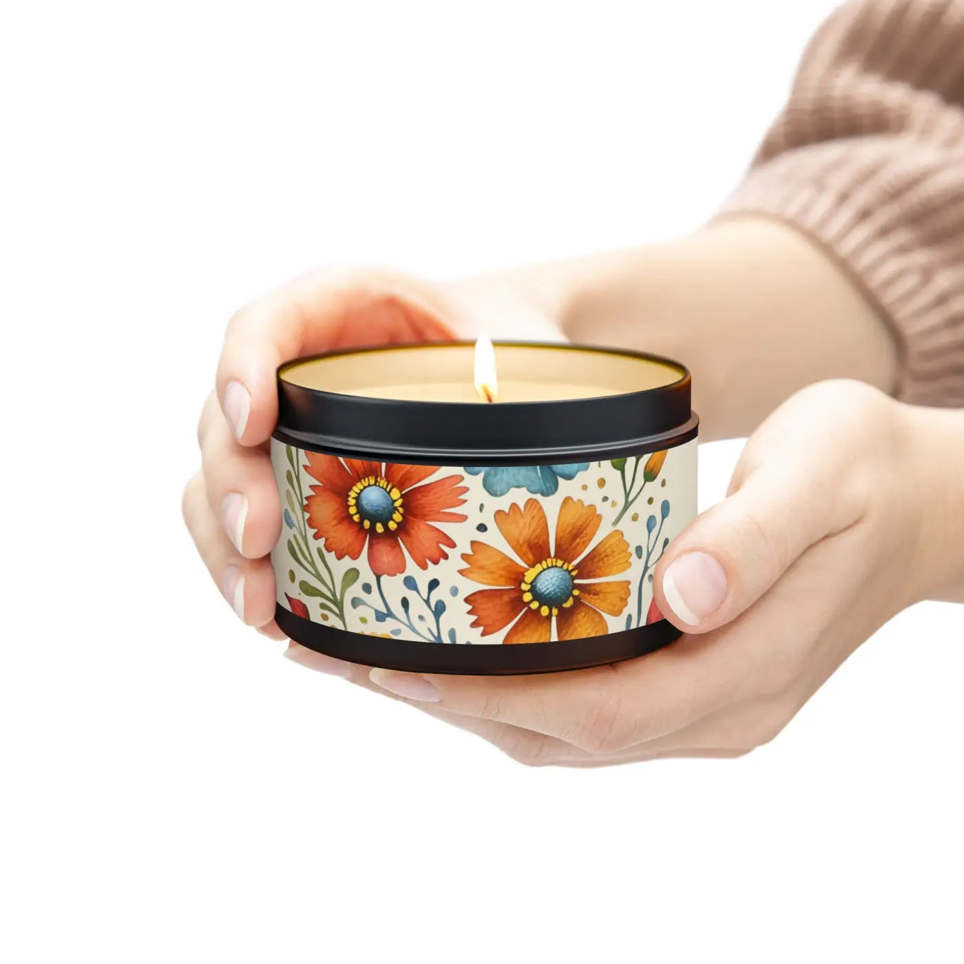 Fresh Coffee Tin Candles - Hand Poured Home Fragrance - DipaliZ