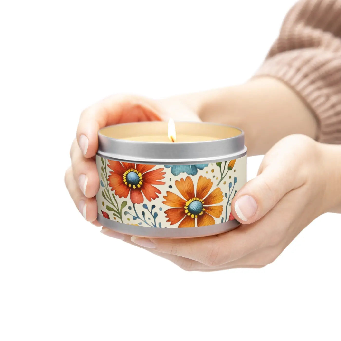 Fresh Coffee Tin Candles - Hand Poured Home Fragrance - DipaliZ