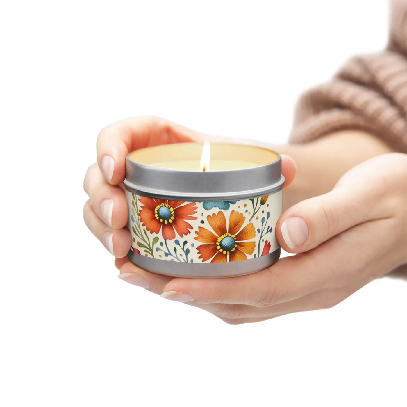 Fresh Coffee Tin Candles - Hand Poured Home Fragrance - DipaliZ