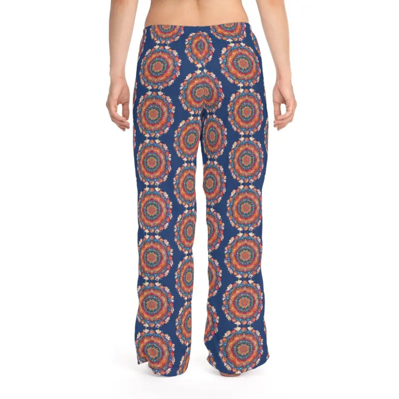 Bright Geometric Women's Pajama Pants - Loungewear - DipaliZ