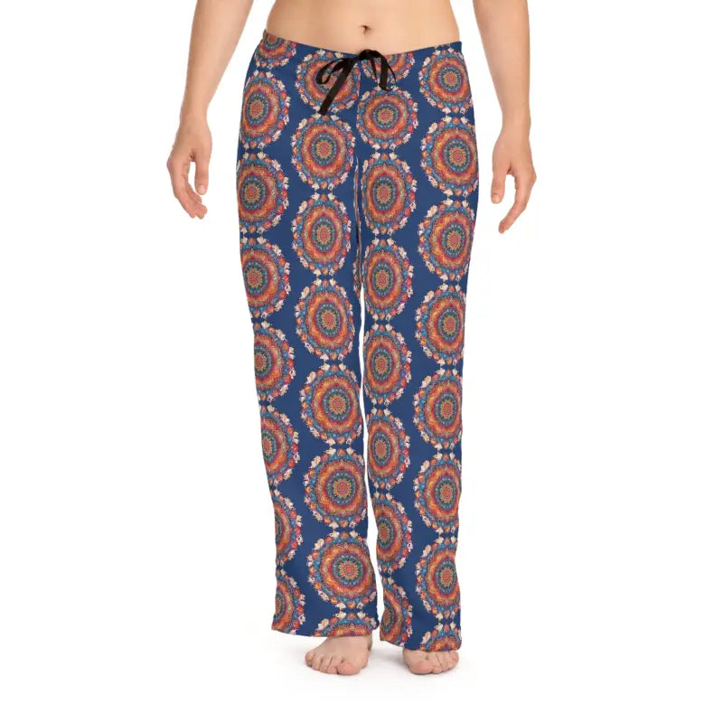 Bright Geometric Women's Pajama Pants - Loungewear - DipaliZ