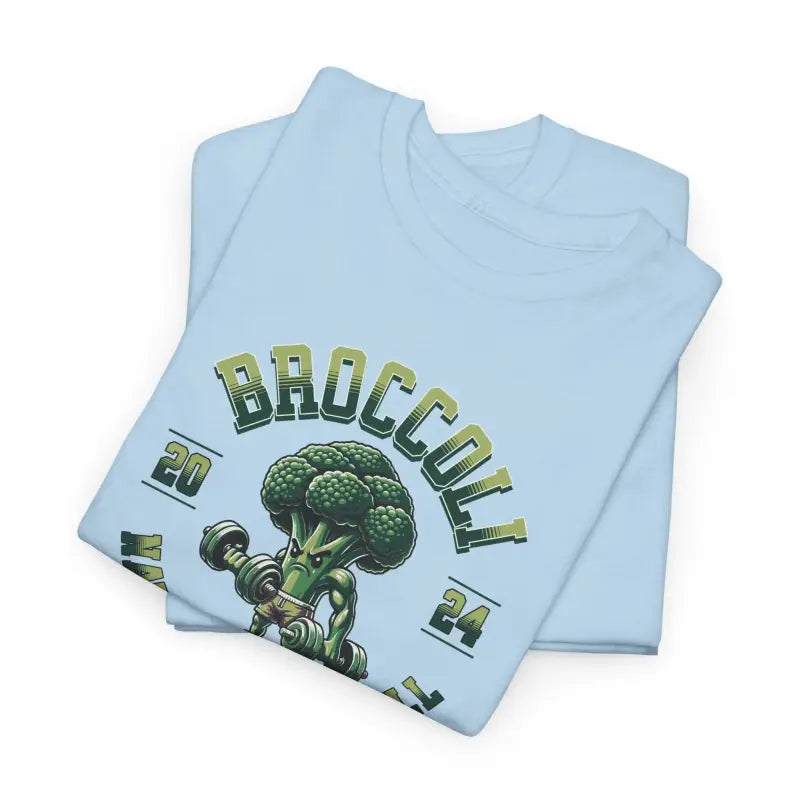 Broccoli T-Shirt - Nature's Dumbbell Fitness Tee - DipaliZ