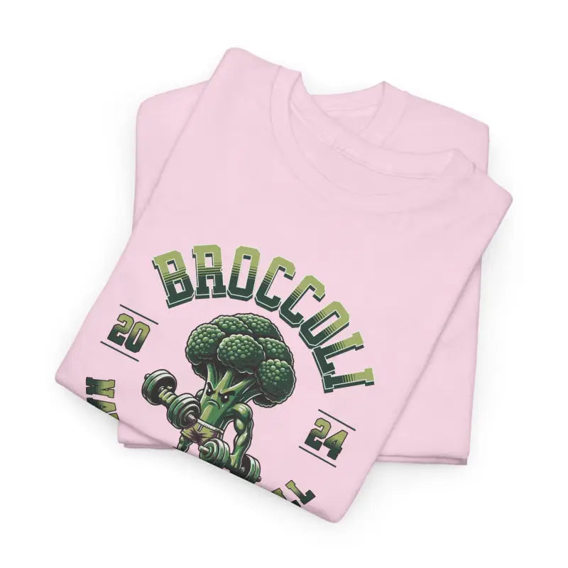 Broccoli T-Shirt - Nature's Dumbbell Fitness Tee - DipaliZ