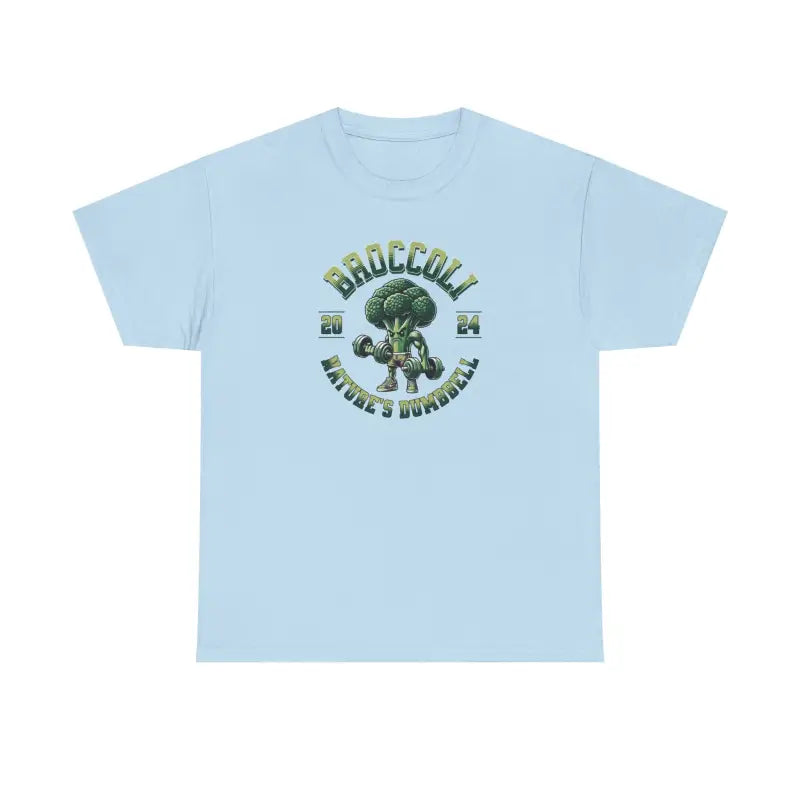 Broccoli T-Shirt - Nature's Dumbbell Fitness Tee - DipaliZ