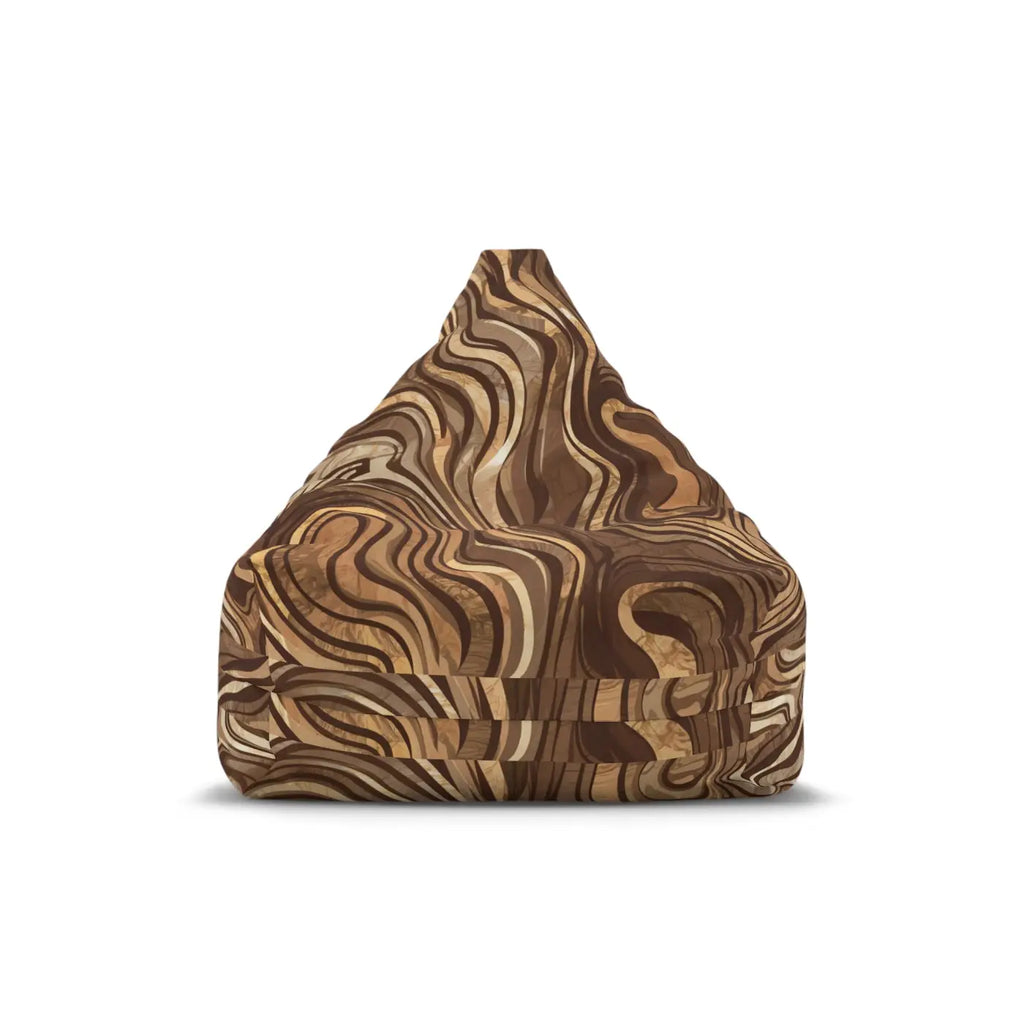 Marble Magnificence Bean Bag Cover - Unparalleled Comfort - DipaliZ