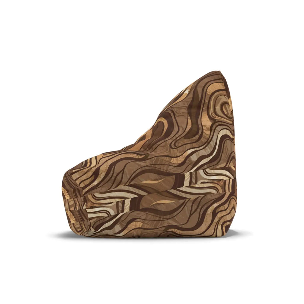 Marble Magnificence Bean Bag Cover - Unparalleled Comfort - DipaliZ