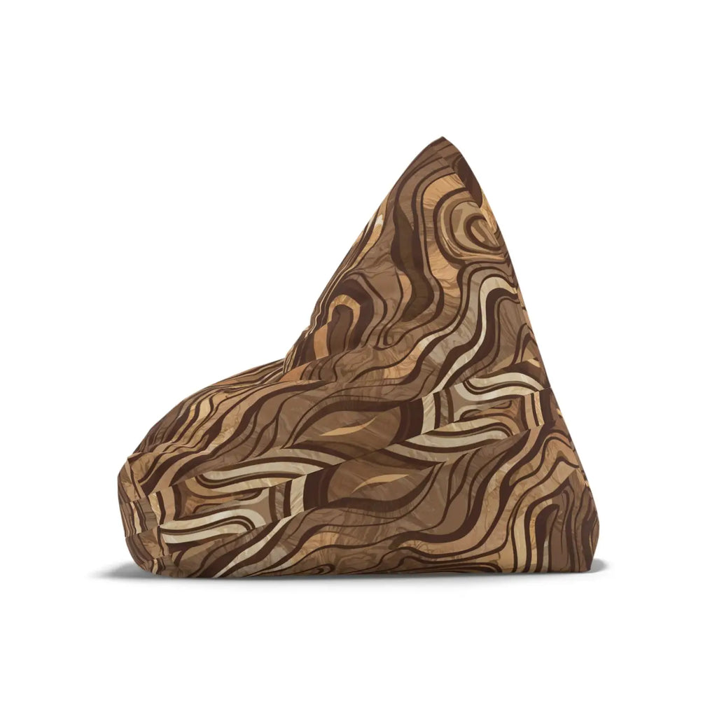 Marble Magnificence Bean Bag Cover - Unparalleled Comfort - DipaliZ