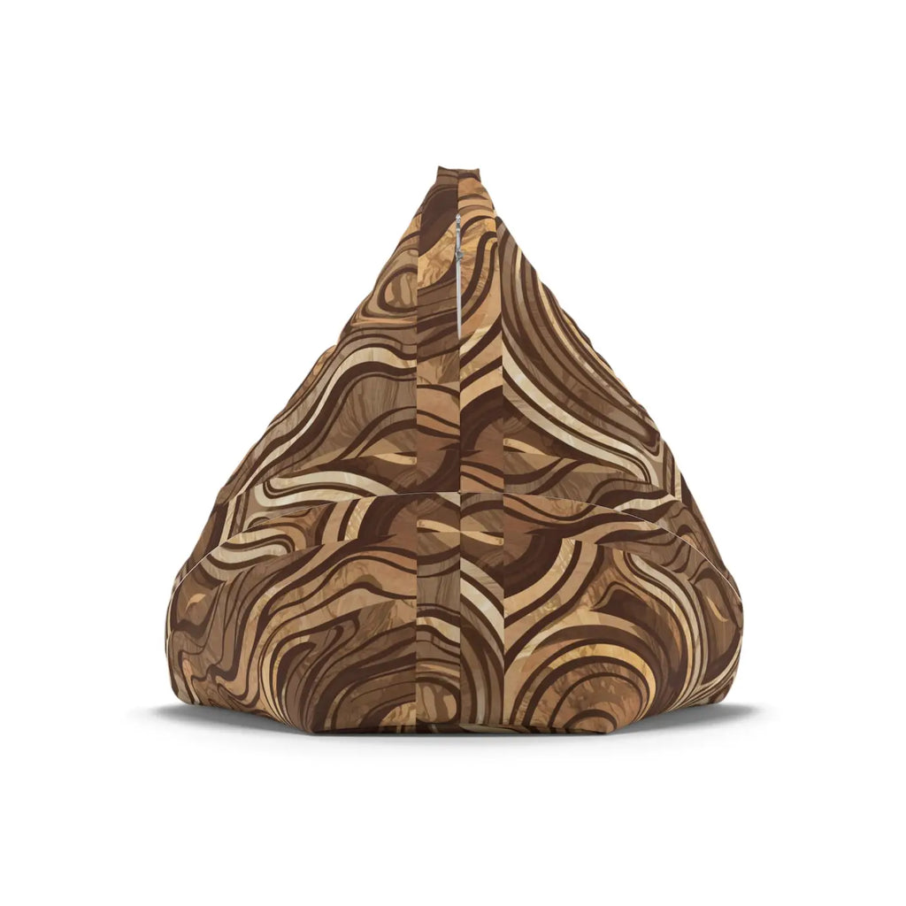 Marble Magnificence Bean Bag Cover - Unparalleled Comfort - DipaliZ