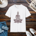 Meditating Buddha Tee - Zen Comfort Everyday Wear - DipaliZ