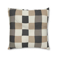 Buffalo Check Tufted Floor Pillow - Cozy Home Decor - DipaliZ