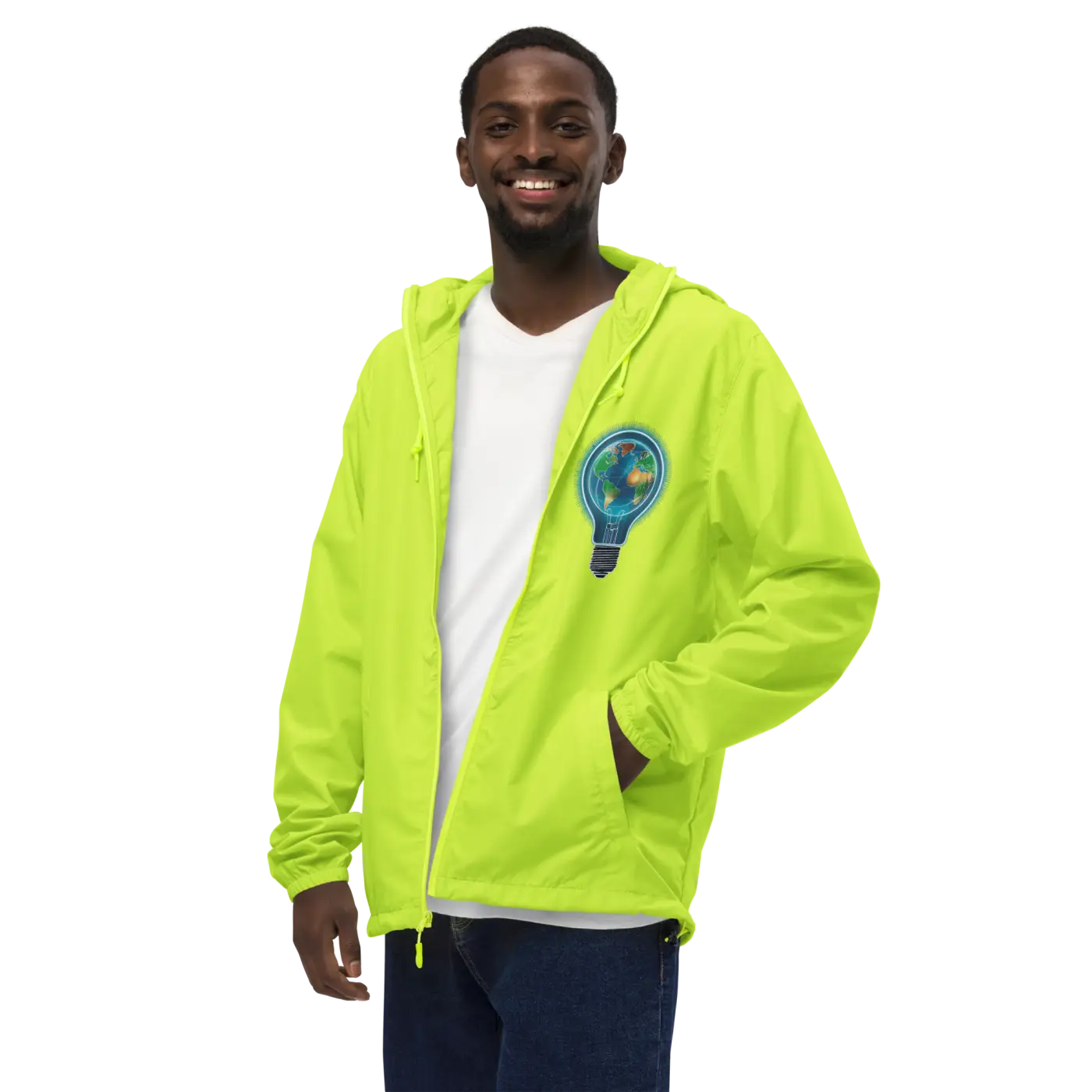 Ultimate Unisex Lightweight Zip Windbreaker - Outdoor Ready - DipaliZ
