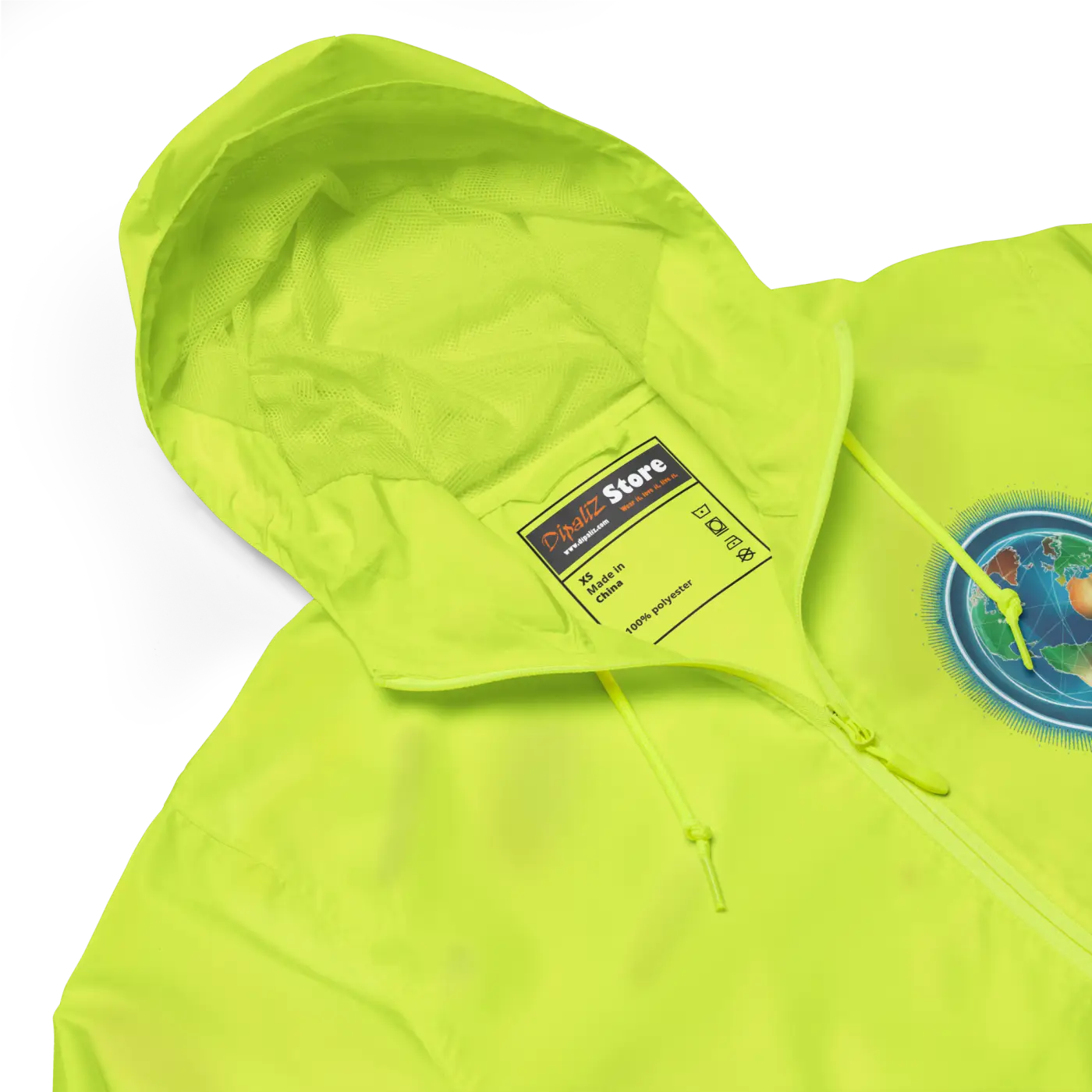 Ultimate Unisex Lightweight Zip Windbreaker - Outdoor Ready - DipaliZ