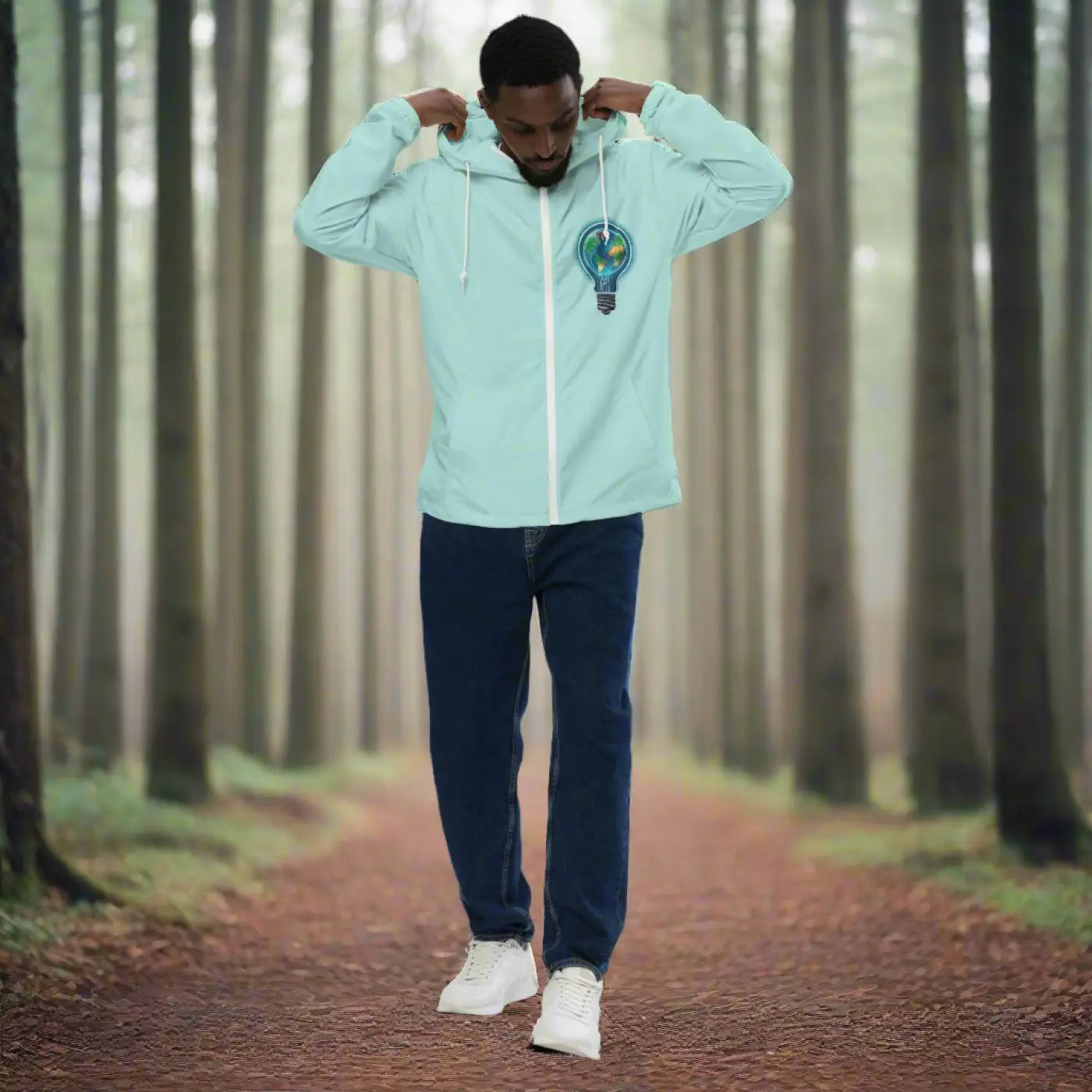 Ultimate Unisex Lightweight Zip Windbreaker - Outdoor Ready - DipaliZ