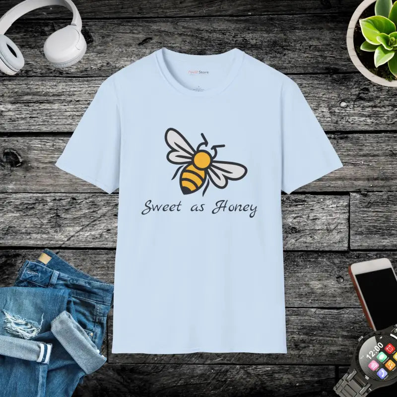 Bumble Bee Cotton Tee - Eco-Friendly Unisex Gift - DipaliZ