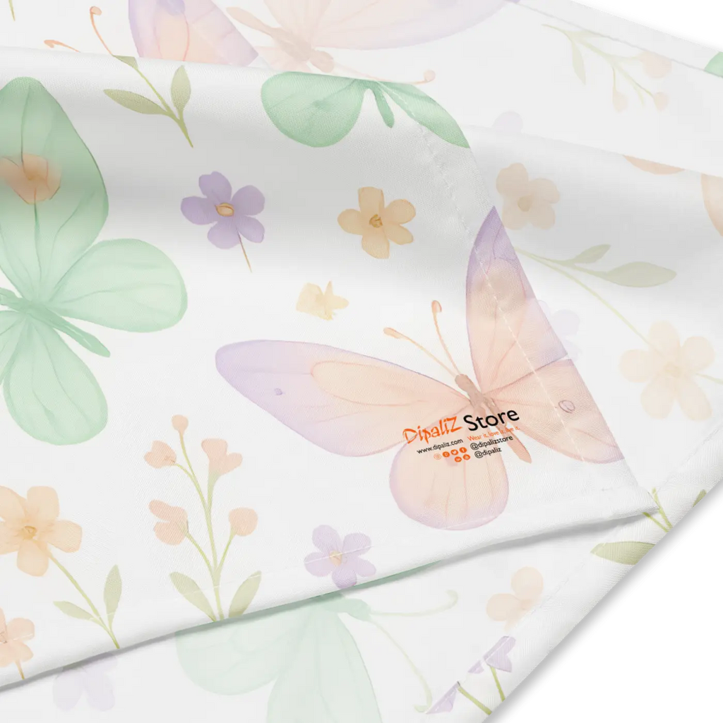 Vivid Wings All-Over Print Bandana - Versatile Style - DipaliZ