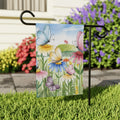 Cheerful House Banner - Butterflies and Flowers Design - DipaliZ