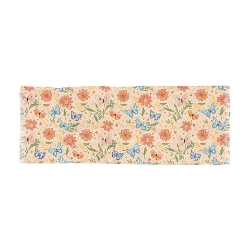 Light Scarf - Butterflies Polyester Art Design - DipaliZ
