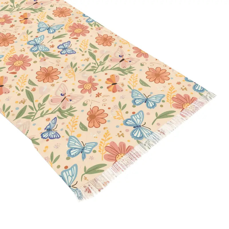 Light Scarf - Butterflies Polyester Art Design - DipaliZ