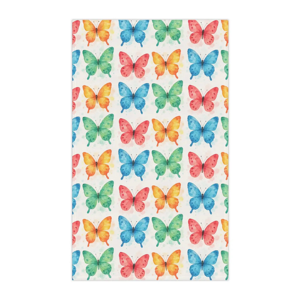 Butterfly Tea Towels - Colorful Kitchen Decor - DipaliZ