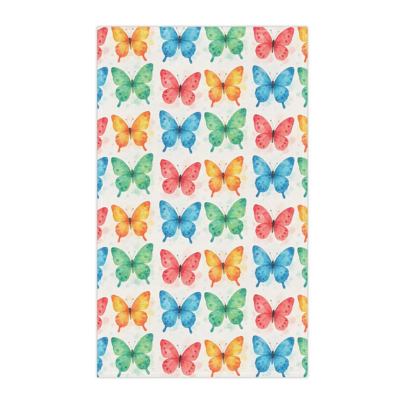 Butterfly Tea Towels - Colorful Kitchen Decor - DipaliZ