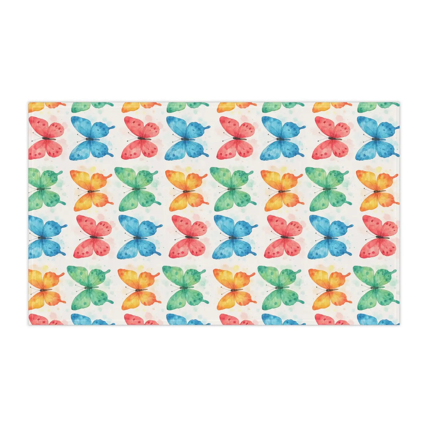 Butterfly Tea Towels - Colorful Kitchen Decor - DipaliZ