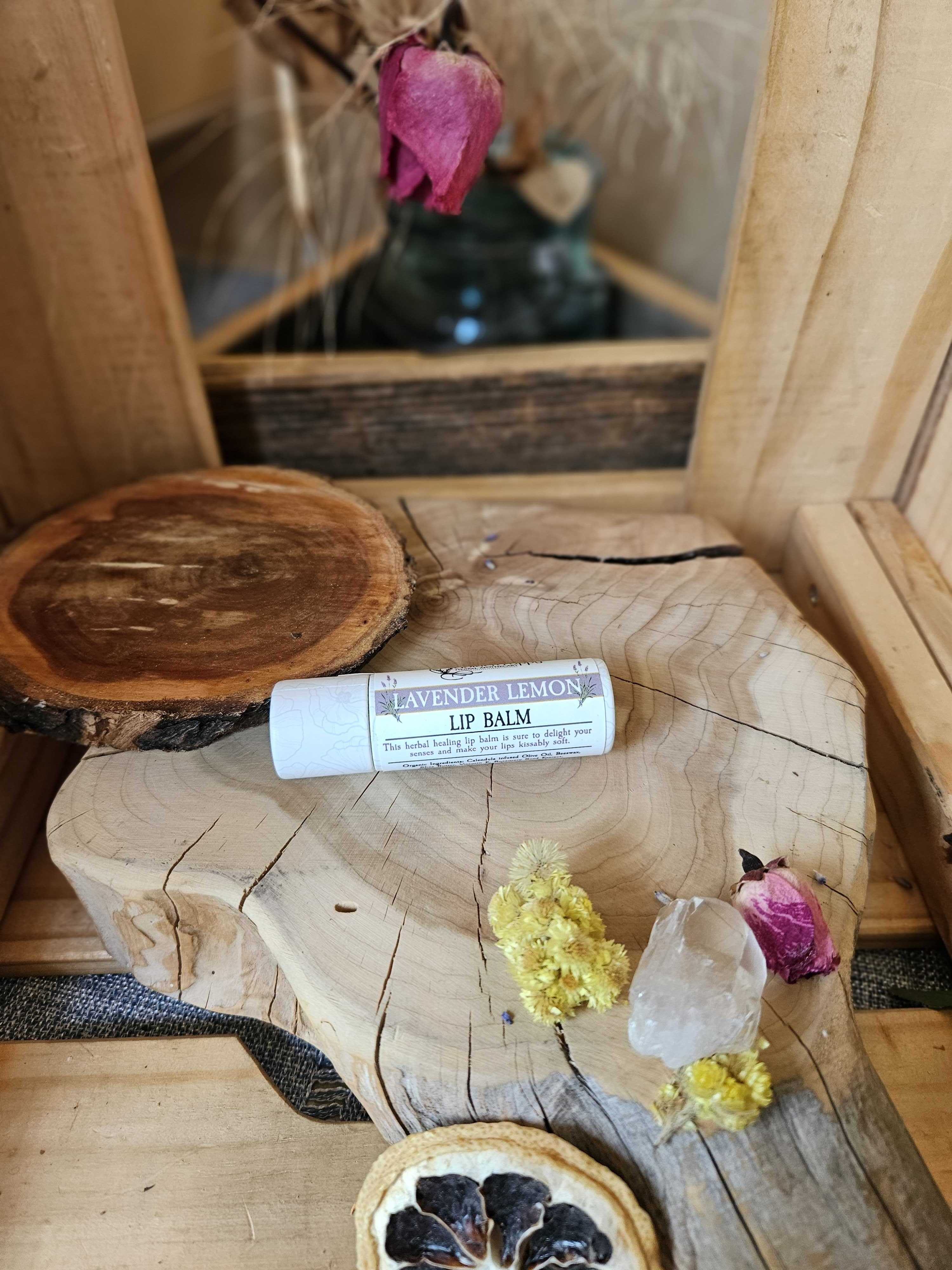 Lavender & Lemon Lip Balm