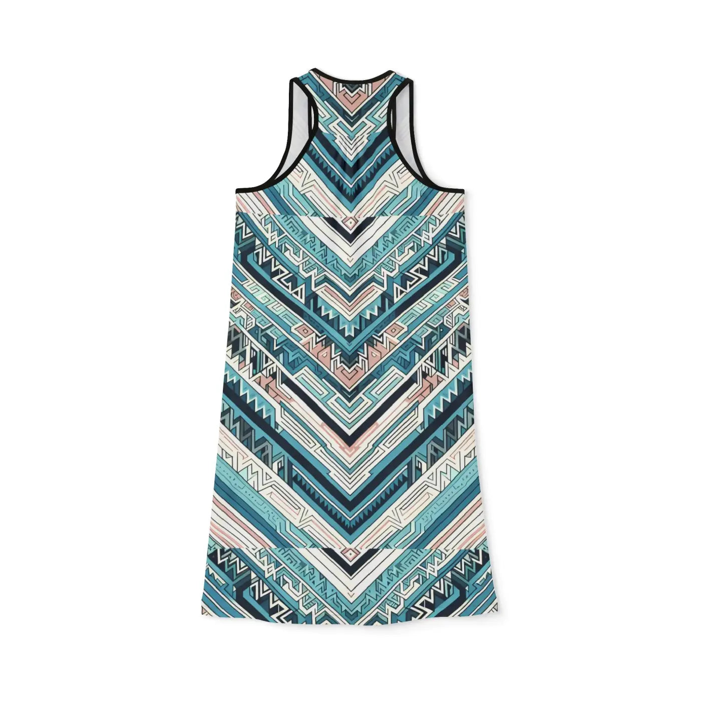 Cut Racerback Dress - Vibrant Colors Everyday Wear - DipaliZ