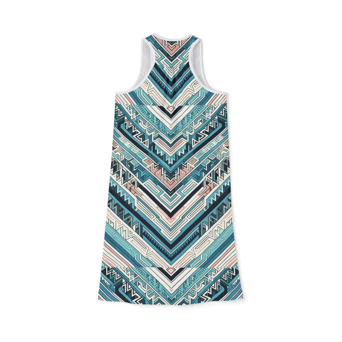 Cut Racerback Dress - Vibrant Colors Everyday Wear - DipaliZ