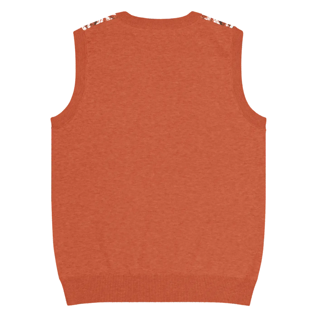 Cable Knit V-Neck Vest - Throwback Style Comfort - DipaliZ