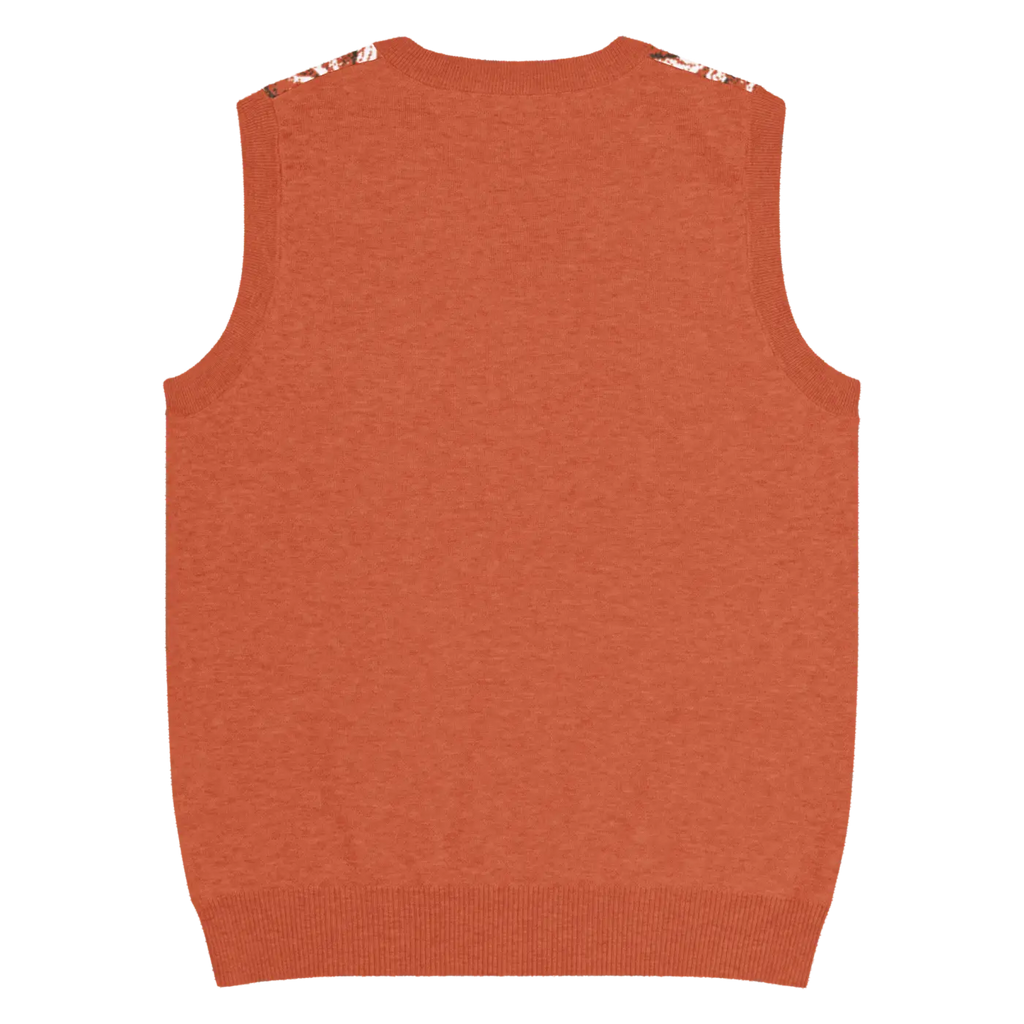 Cable Knit V-Neck Vest - Throwback Style Comfort - DipaliZ