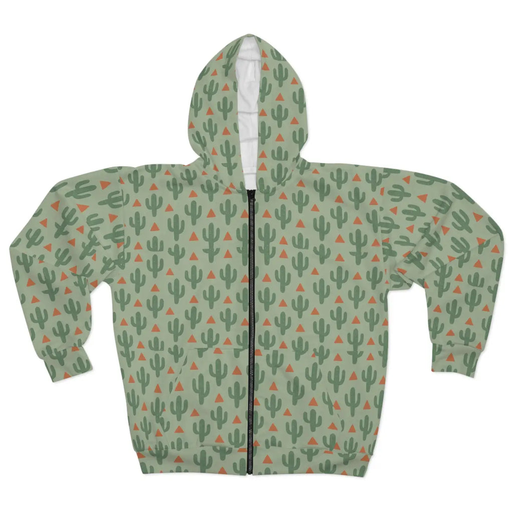Cactus Print Hoodie - Cozy Layer Perfect Gift - DipaliZ